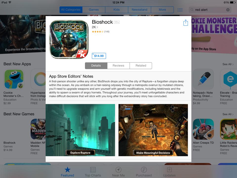 Bioshock iOS