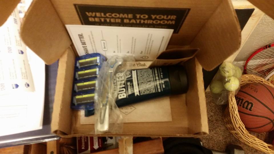 dollar shave club box