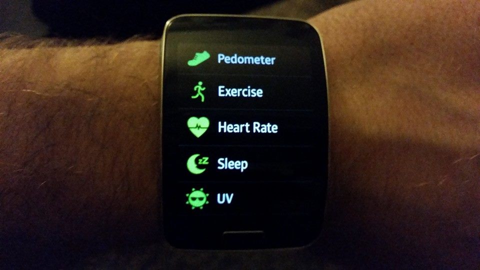 galaxy gear s health