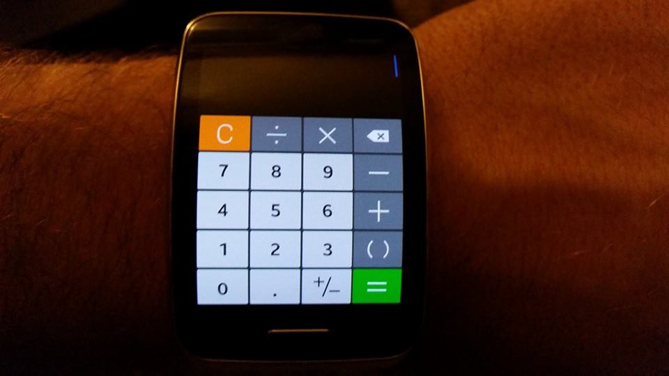 galaxy gear s calculator
