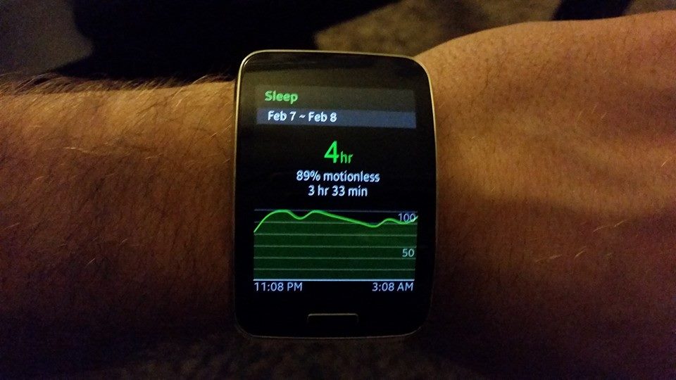 galaxy gear s health sleep