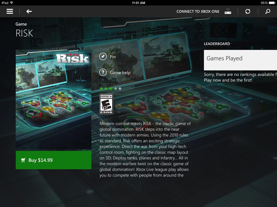 RISK Xbox One