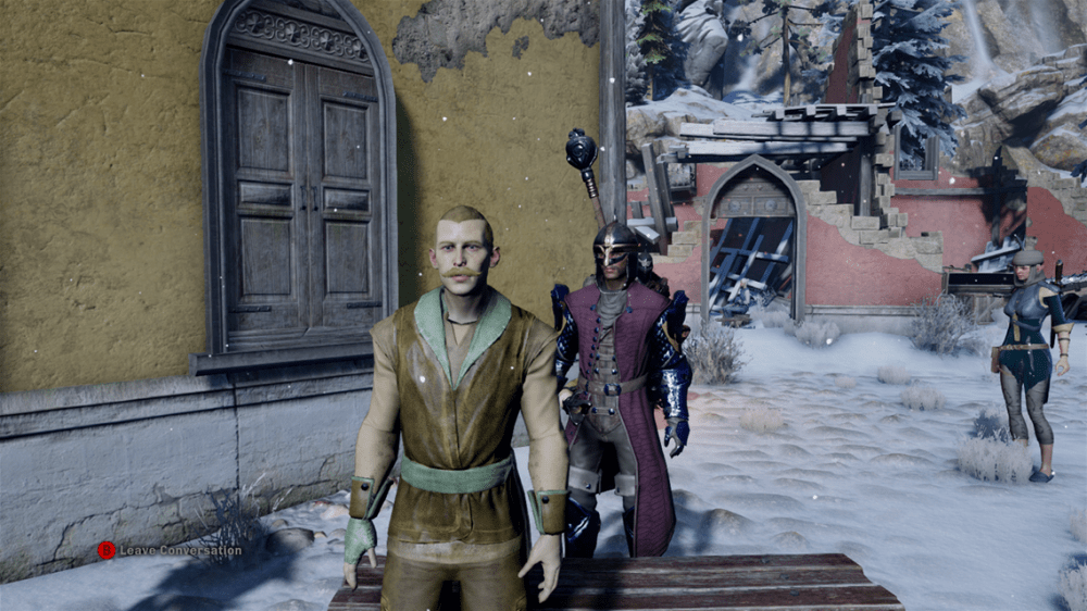 Dragon Age Inquisition talking