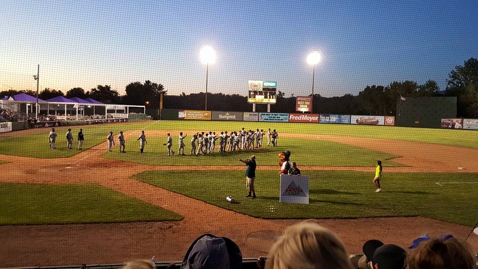 Boise Hawks Tri City Dust Devils 2015