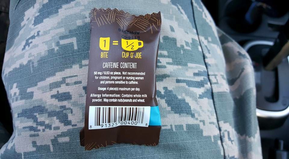 Awake Caffeinated Chocolate bite