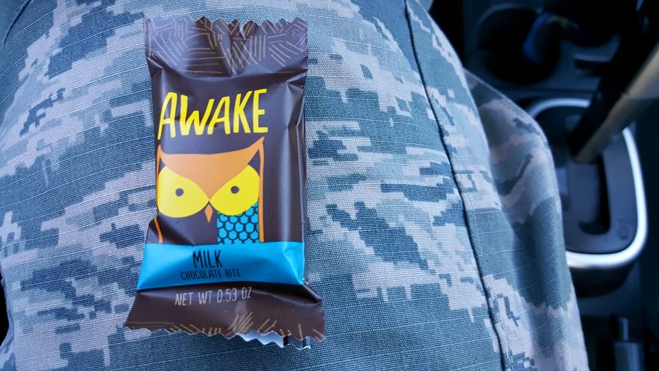 Awake Caffeinated Chocolate bite