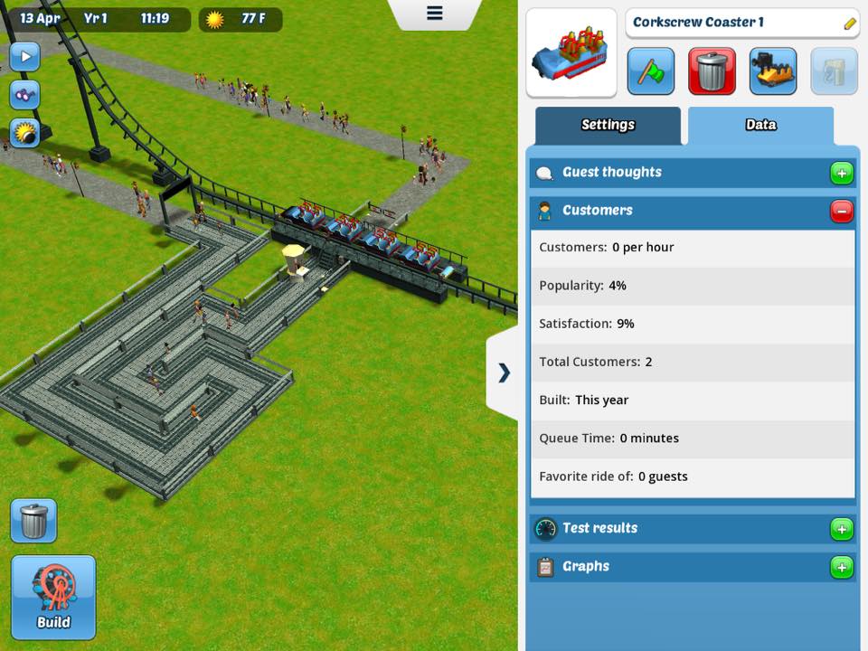 Rollercoaster tycoon 3 ios