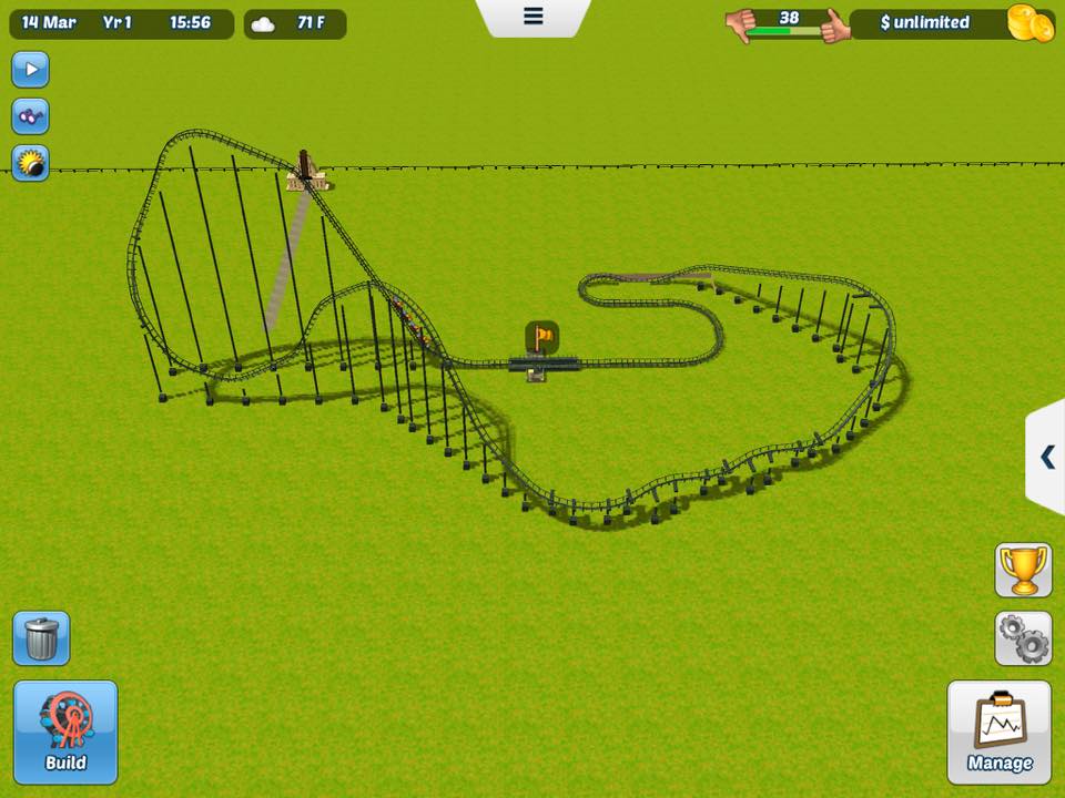 rollercoaster tycoon 3 ios screenshot