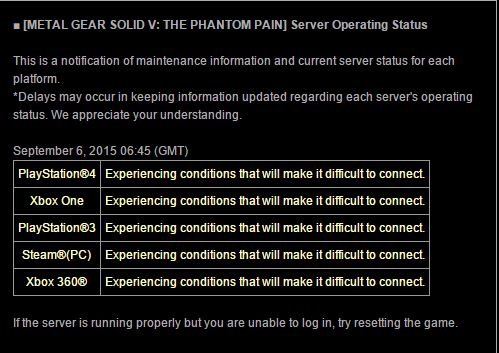mgsv servers