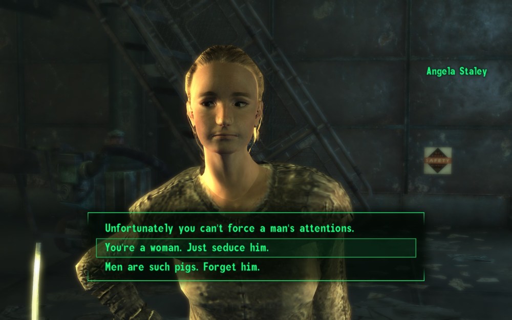 Fallout 3 dialogue
