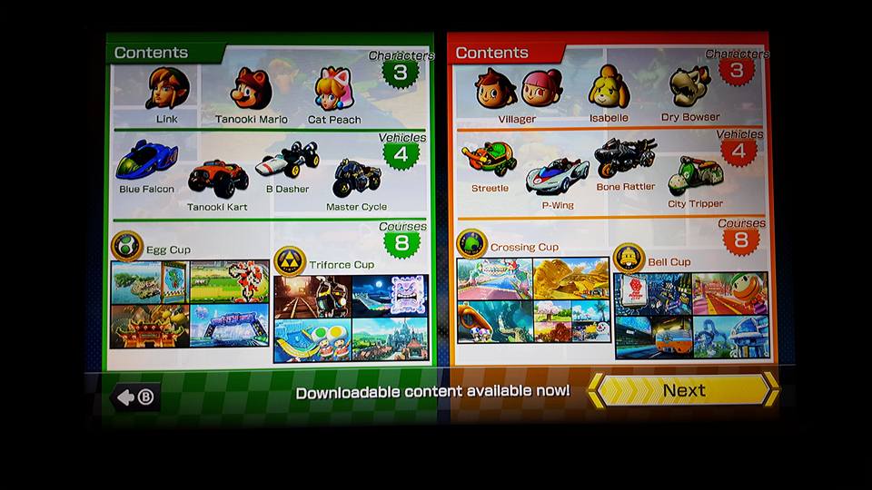 Mario Kart 8 dlc