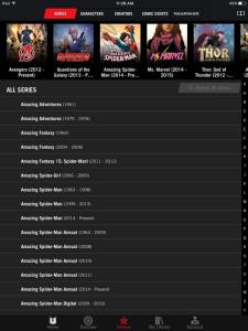 marvel unlimited library