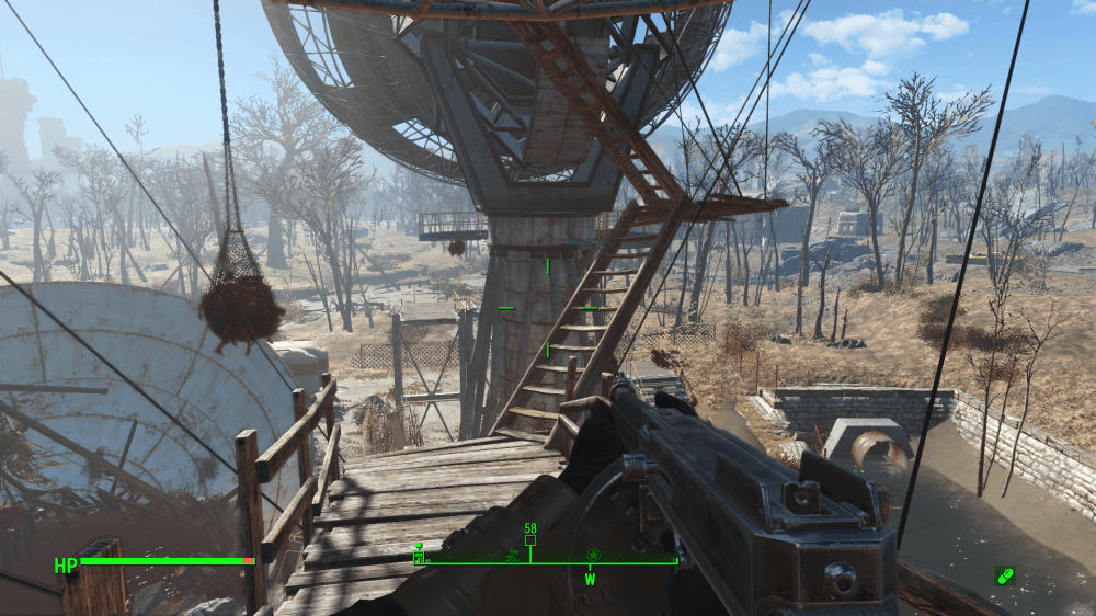 Fallout 4 satellite array stairs
