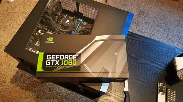 Nvidia GeForce GTX 1060 Founders Edition box