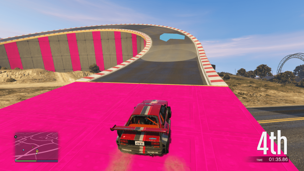 Cunning Stunts track