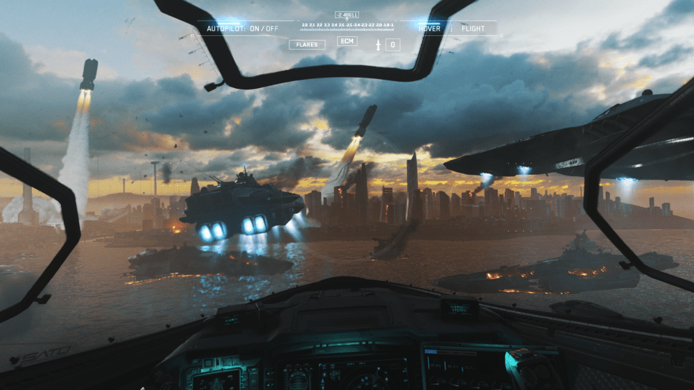 Infinite Warfare space combat